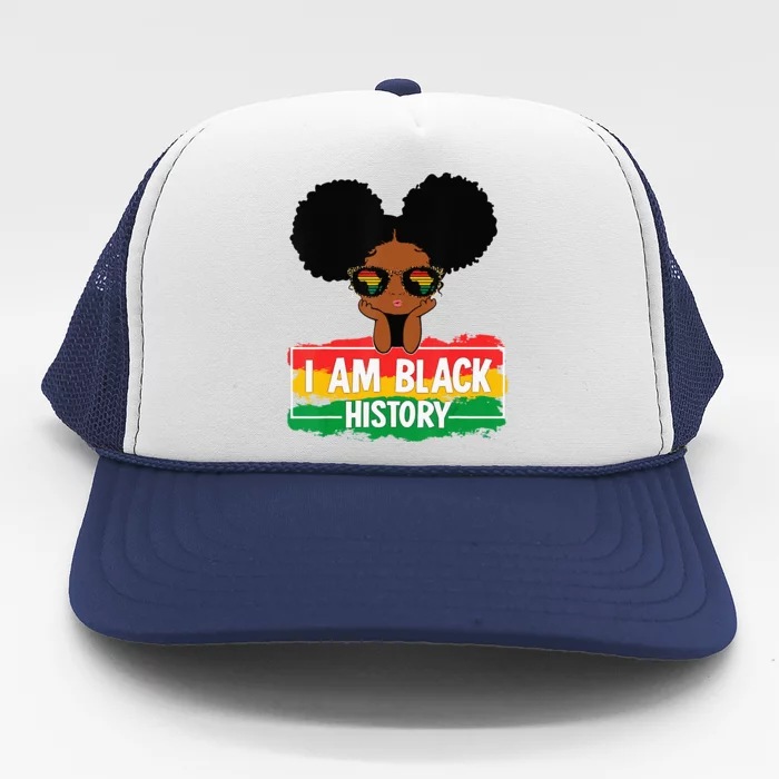 I Am The Strong African Queen  Black History Month Trucker Hat