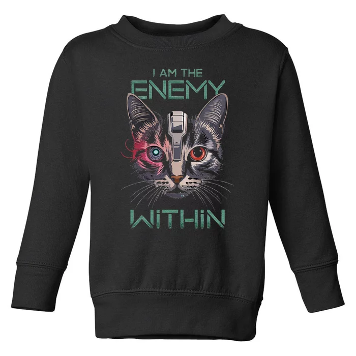 I Am The Enemy Within Toddler Sweatshirt