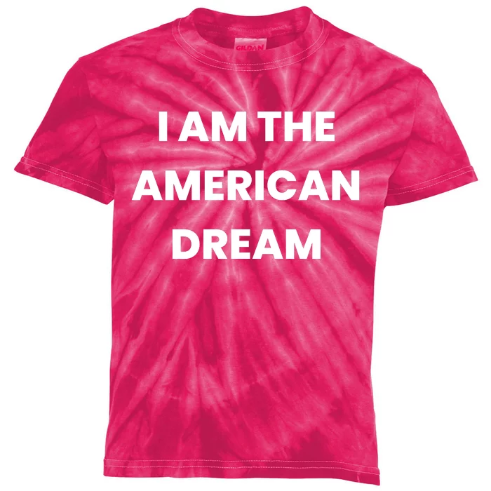 I Am The American Dream Kids Tie-Dye T-Shirt