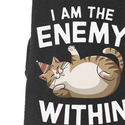 I Am The Enemy Within Doggie 3-End Fleece Hoodie