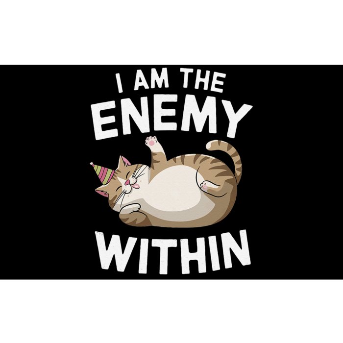 I Am The Enemy Within Bumper Sticker