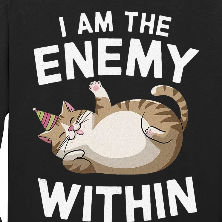 I Am The Enemy Within Tall Long Sleeve T-Shirt