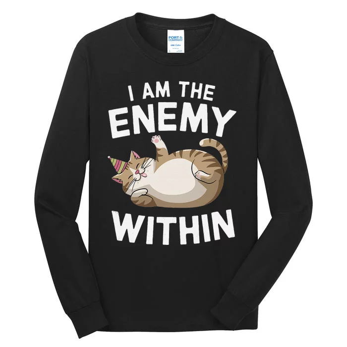 I Am The Enemy Within Tall Long Sleeve T-Shirt