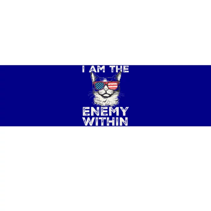 I Am The Enemy Within Kamala Harris 2024 Bumper Sticker