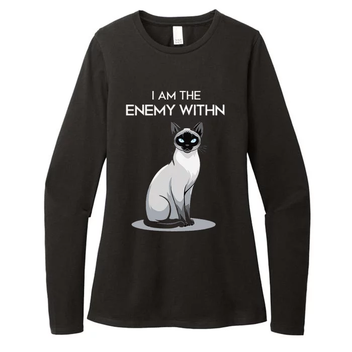 I Am The Enemy Within Womens CVC Long Sleeve Shirt