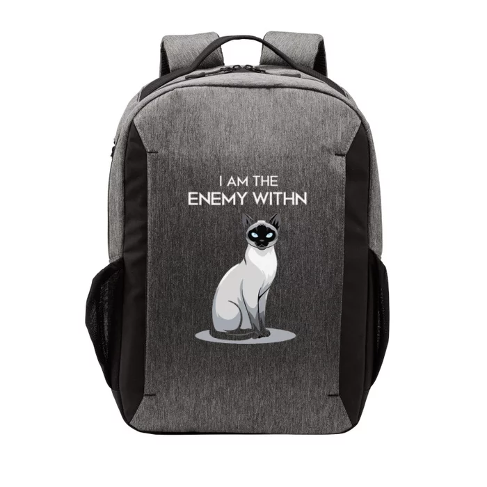 I Am The Enemy Within Vector Backpack