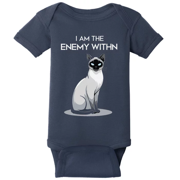 I Am The Enemy Within Baby Bodysuit