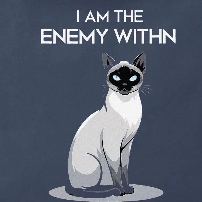 I Am The Enemy Within Zip Tote Bag