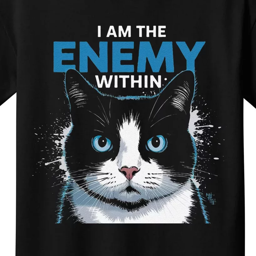 I Am The Enemy Within Kids T-Shirt