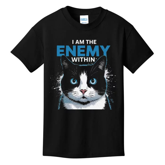 I Am The Enemy Within Kids T-Shirt