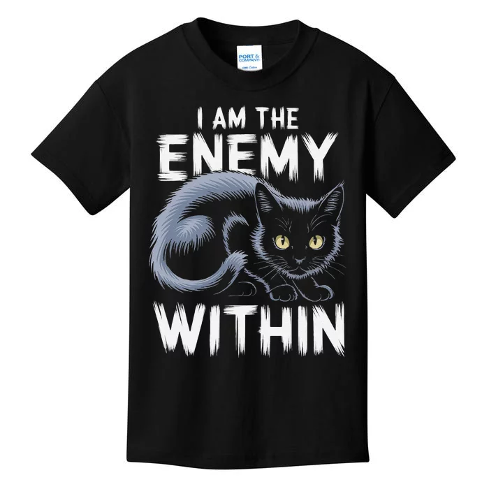 I Am The Enemy Within Kids T-Shirt