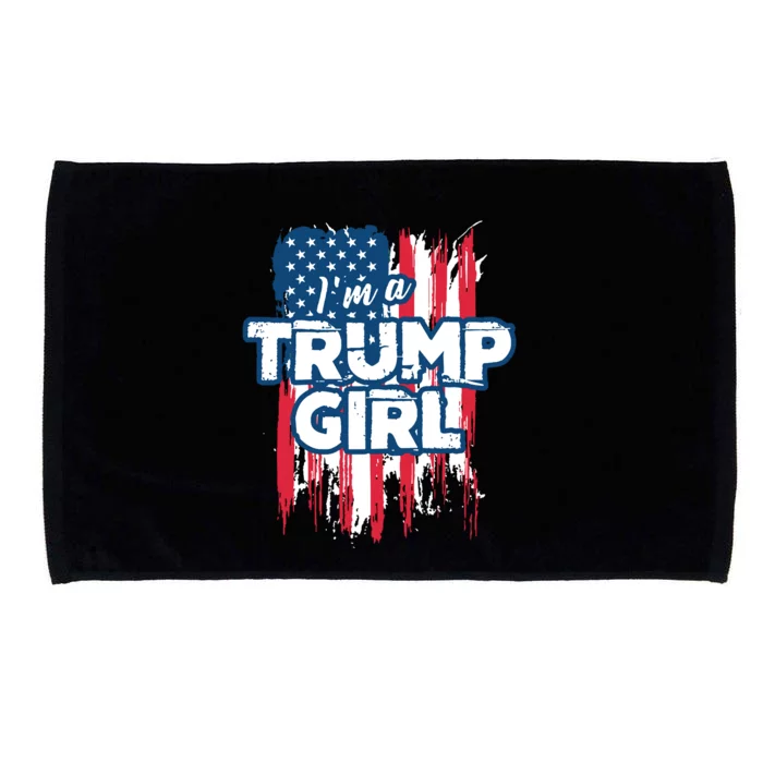 Im A Trump Girl Microfiber Hand Towel