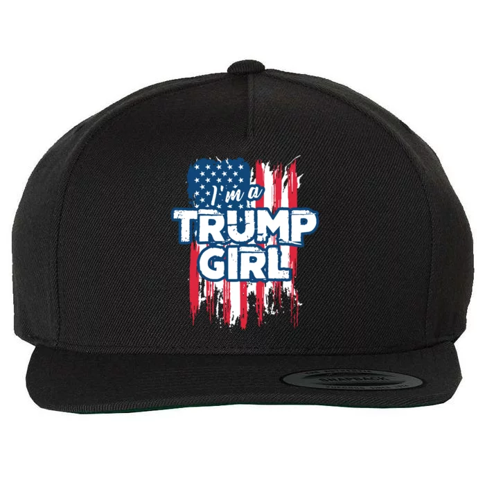 Im A Trump Girl Wool Snapback Cap