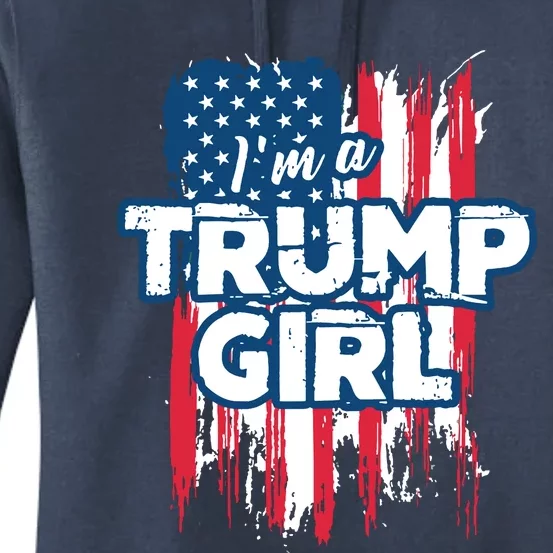 Im A Trump Girl Women's Pullover Hoodie