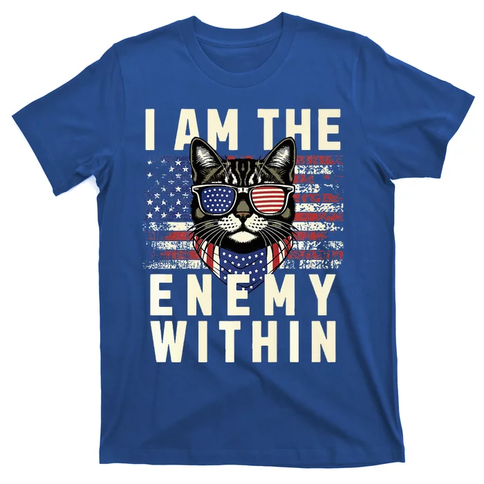 I Am The Enemy Within Kamala Harris 2024 Usa T-Shirt