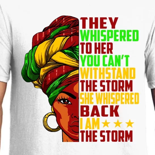 I Am The Storm Juneteenth Black History Month Pajama Set