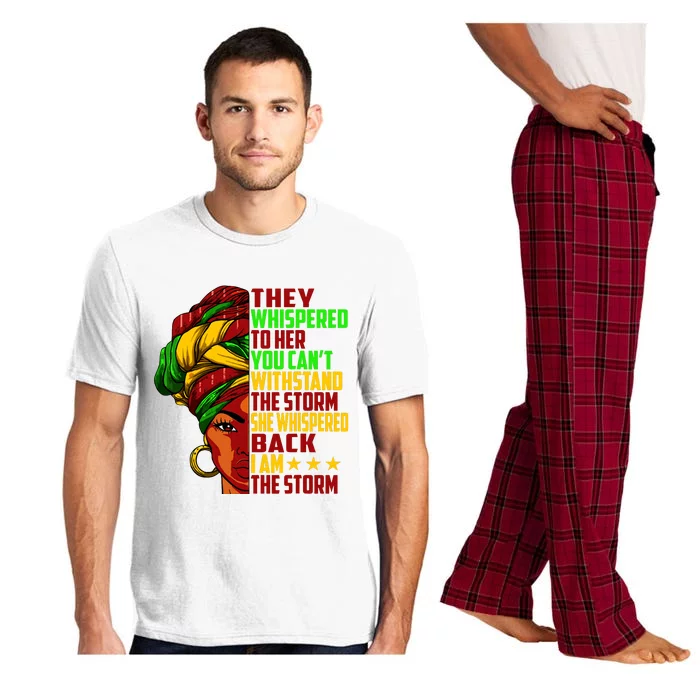 I Am The Storm Juneteenth Black History Month Pajama Set