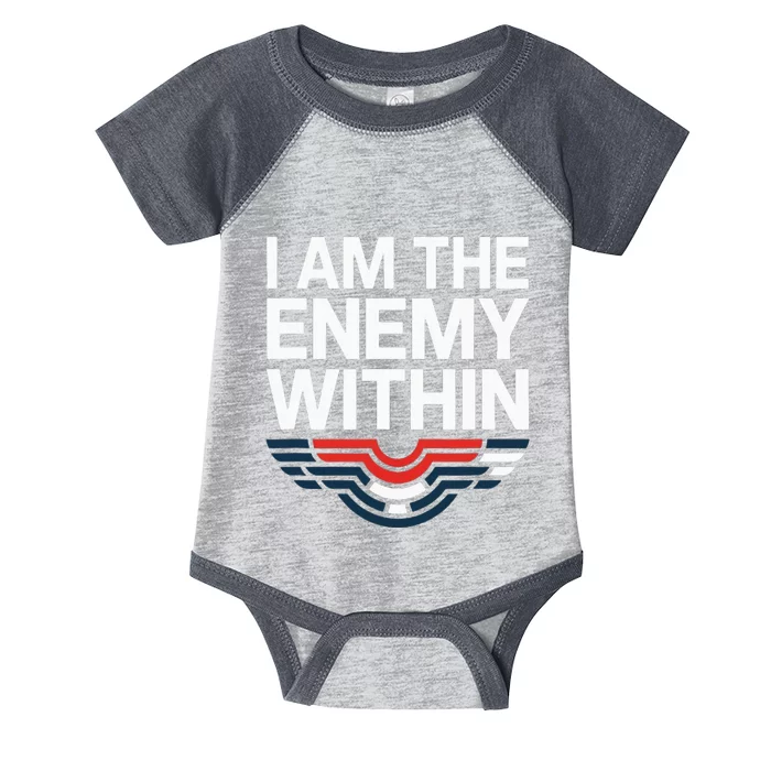 I Am The Enemy Within Infant Baby Jersey Bodysuit