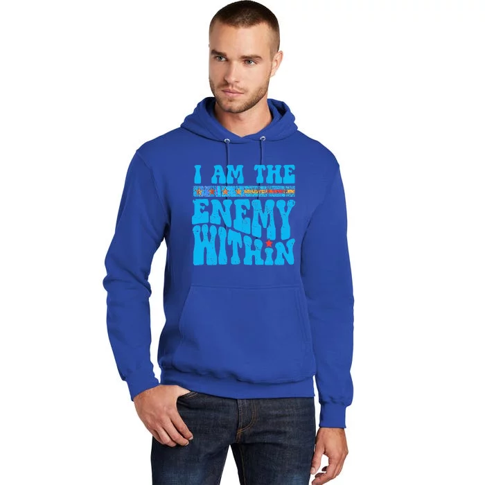 I Am The Enemy Within America Tall Hoodie