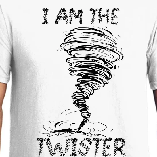 I Am The Twister Scary Storm Tornado Weather Costume Pajama Set