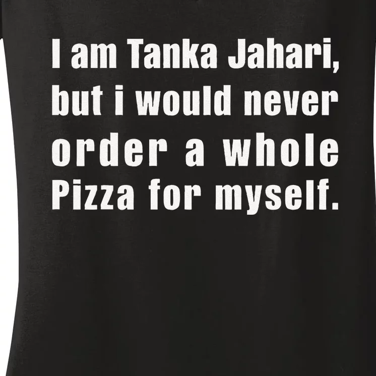 I Am Tanka Jahari Women's V-Neck T-Shirt