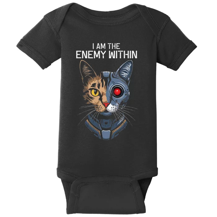 I Am The Enemy Within Baby Bodysuit