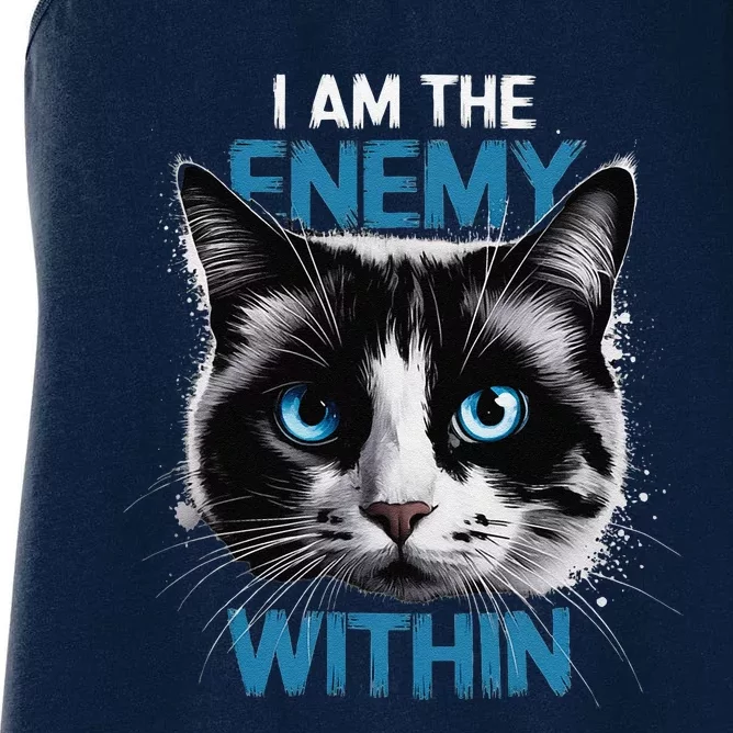 I Am The Enemy Within Women's Racerback Tank