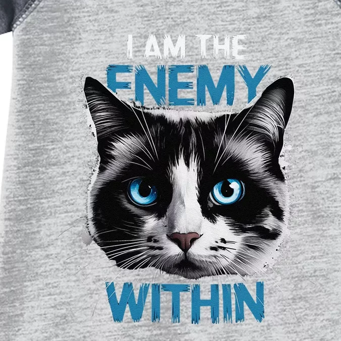 I Am The Enemy Within Infant Baby Jersey Bodysuit