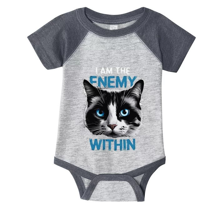 I Am The Enemy Within Infant Baby Jersey Bodysuit