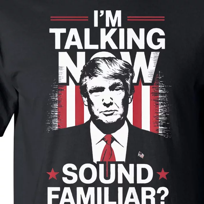 I Am Talking Now Trump Harris Debate 2024 Premium Tall T-Shirt