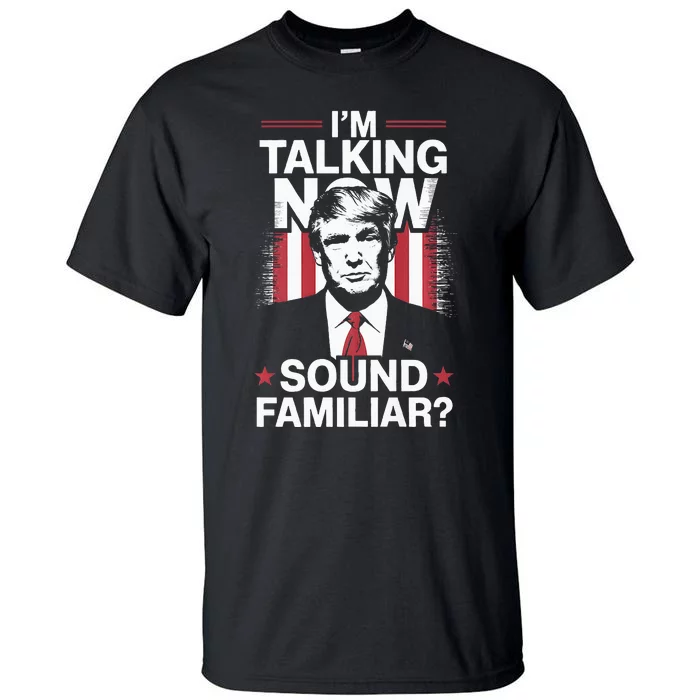 I Am Talking Now Trump Harris Debate 2024 Premium Tall T-Shirt