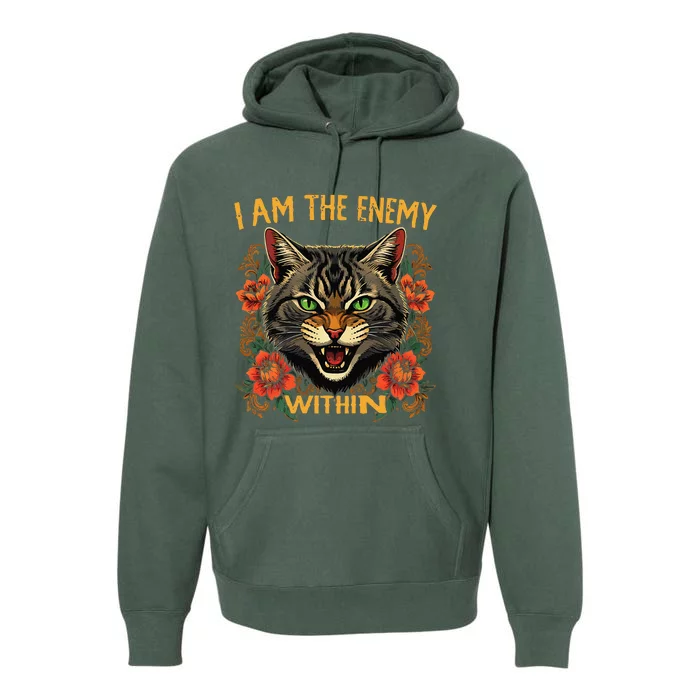 I Am The Enemy Within Kamala Harris 2024 Premium Hoodie