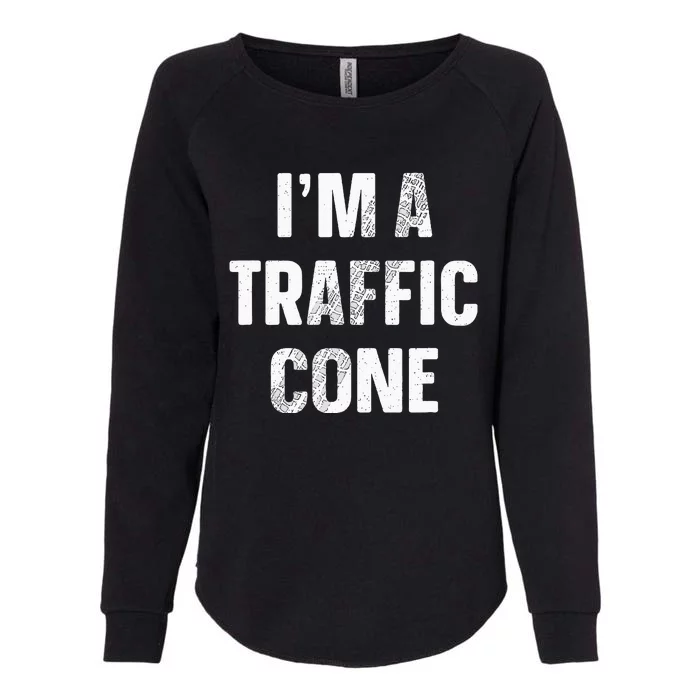 Im A Traffic Cone Adult Kids Costume Funny Halloween Womens California Wash Sweatshirt