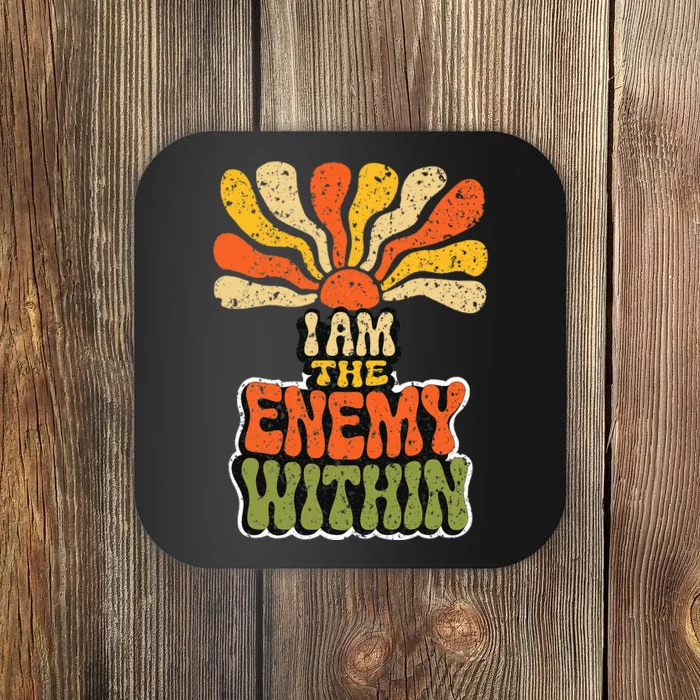 I Am The Enemy Within Kamala Harris Harris Walz 2024 Coaster