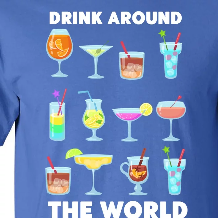 Ing Around The World Adult Vacation Showcase Gift Great Gift Tall T-Shirt