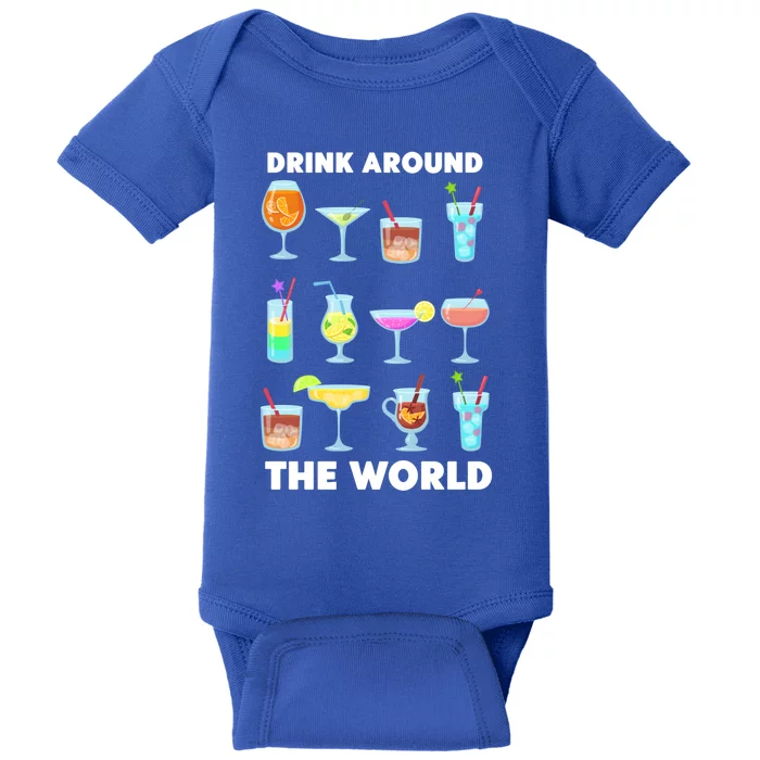 Ing Around The World Adult Vacation Showcase Gift Great Gift Baby Bodysuit