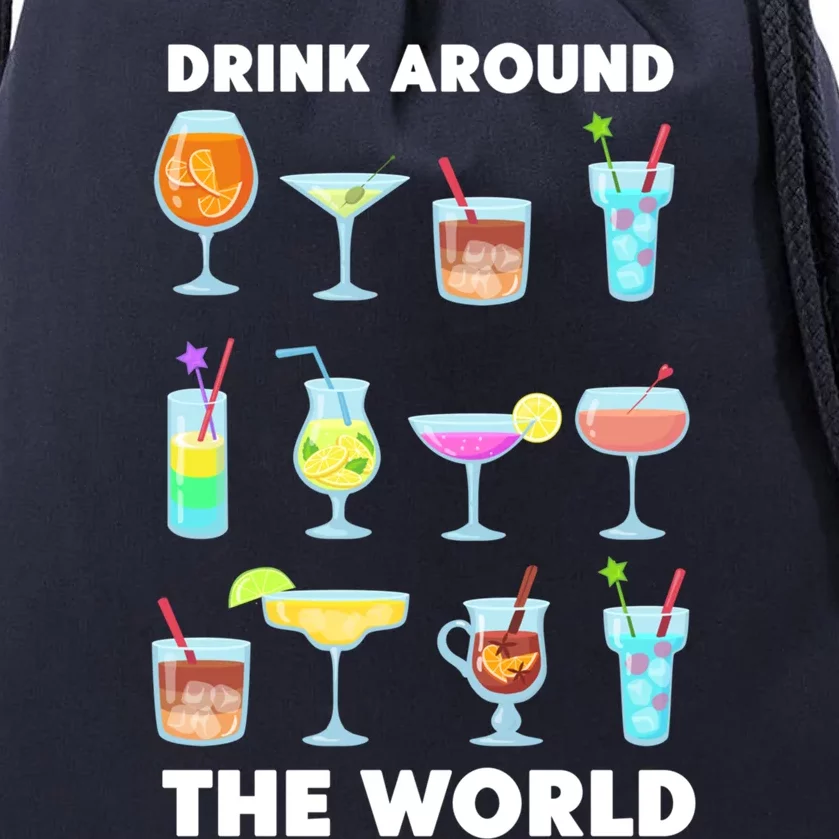 Ing Around The World Adult Vacation Showcase Gift Great Gift Drawstring Bag