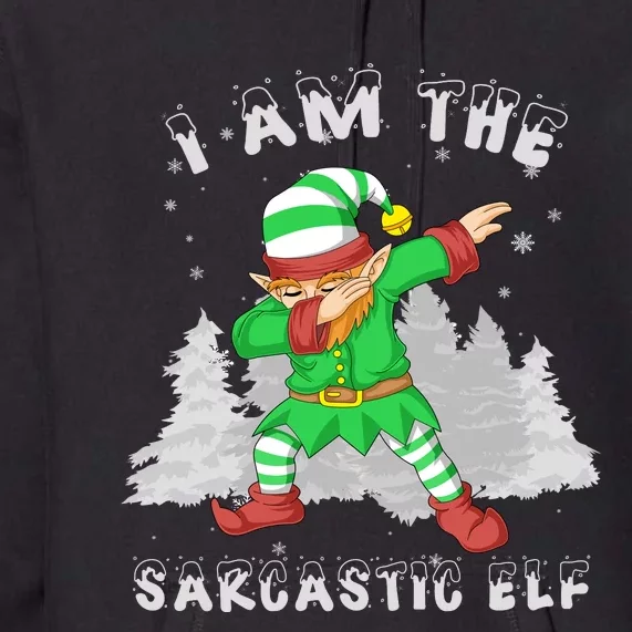 I Am The Sarcastic Elf Premium Hoodie