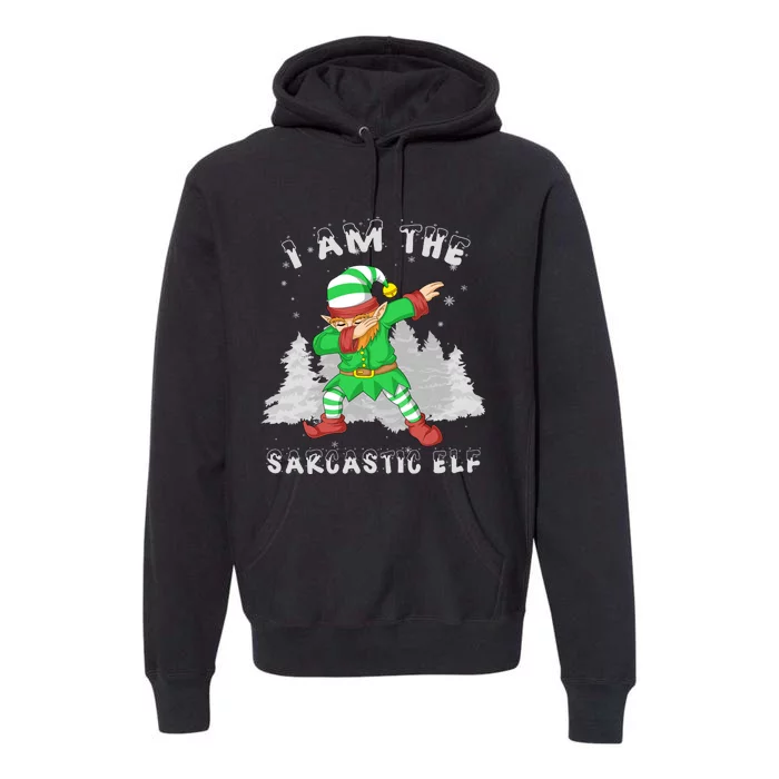 I Am The Sarcastic Elf Premium Hoodie