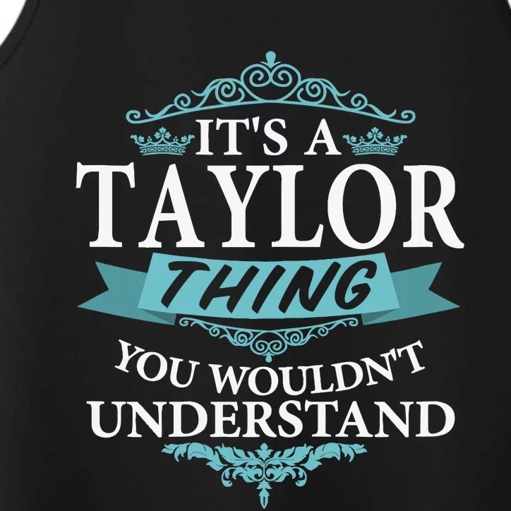 ItS A Taylor Thing You WouldnT Understand V4 Performance Tank