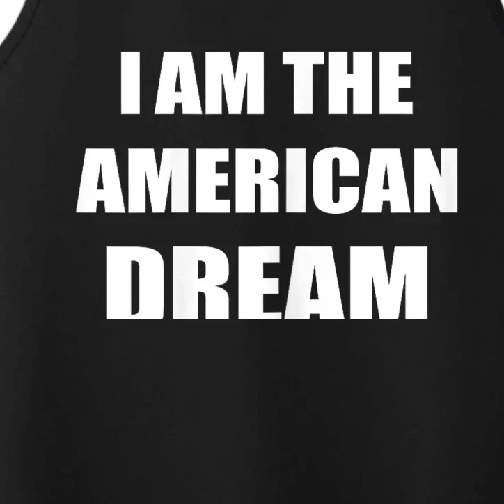 I Am The American Dream Be Like Britney Funny Performance Tank