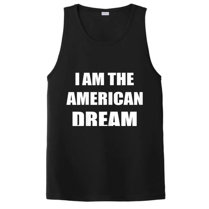 I Am The American Dream Be Like Britney Funny Performance Tank