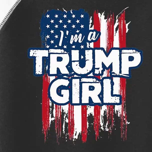 Im A Trump Girl Toddler Fine Jersey T-Shirt