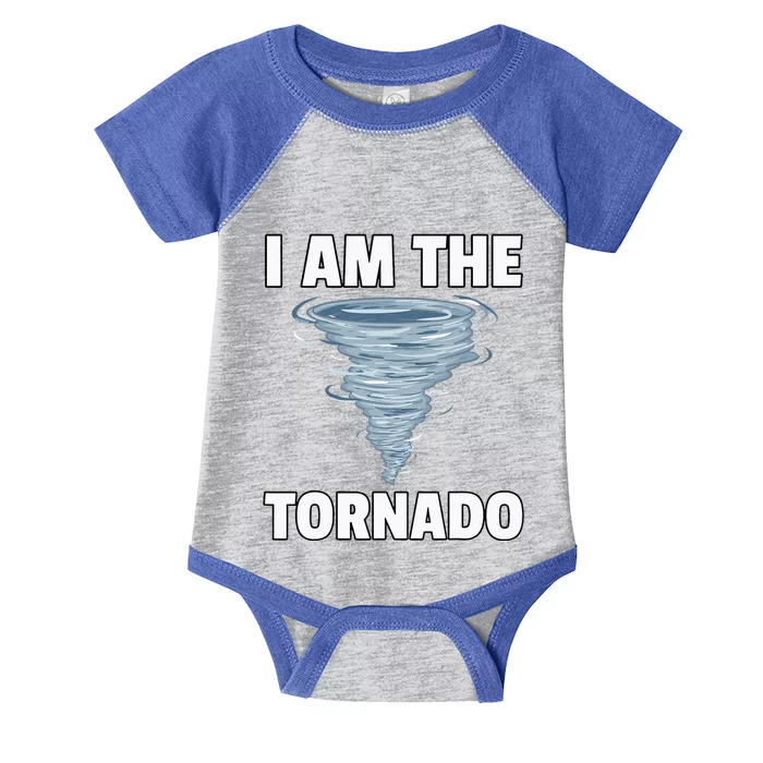 I Am The Storm Twister Tornado Hurricane Meteorologist Infant Baby Jersey Bodysuit