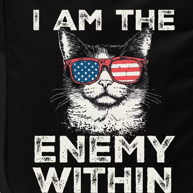 I Am The Enemy Within Kamala Harris 2024 Merch Gift Impact Tech Backpack