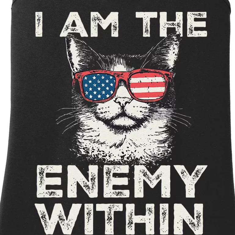 I Am The Enemy Within Kamala Harris 2024 Merch Gift Ladies Essential Tank