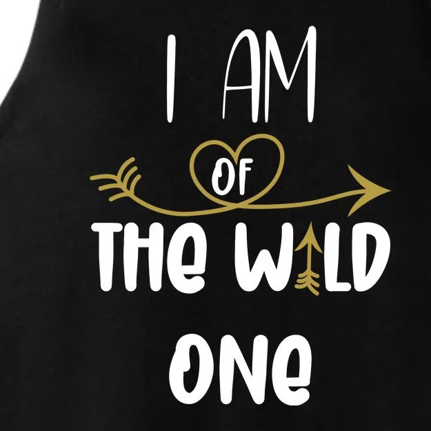 I Am The Wild One 1st Birthday First Thing Gift Boy Girl Ladies Tri-Blend Wicking Tank