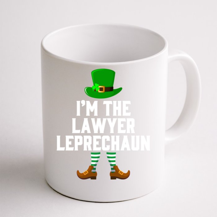 I Am The Lawyer Leprechaun Giftst Patricks Day Tee Gift Front & Back Coffee Mug