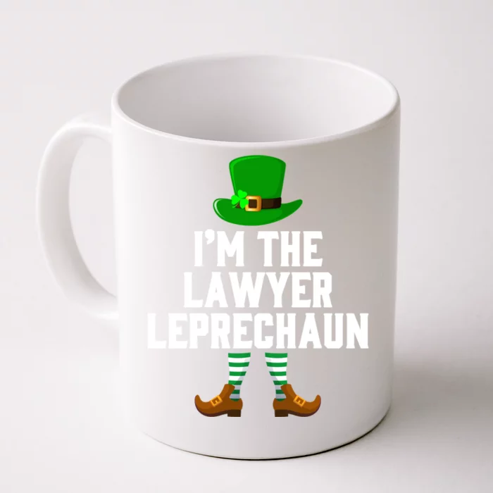 I Am The Lawyer Leprechaun Giftst Patricks Day Tee Gift Front & Back Coffee Mug