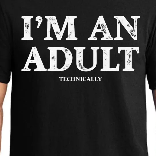 I'm An Technically Funny 18th Birthday Gift Pajama Set